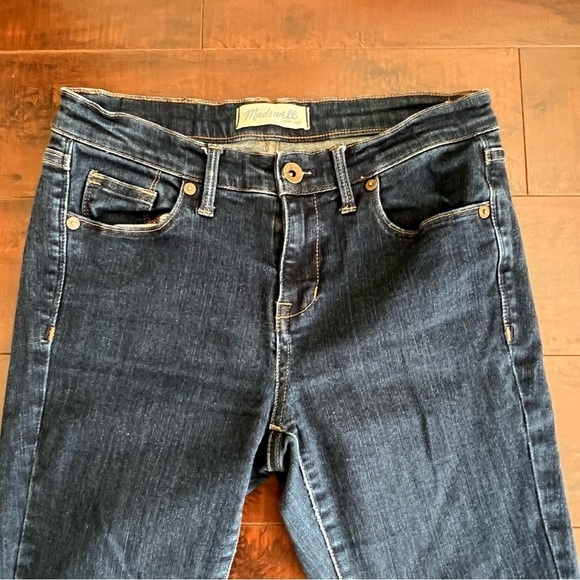 MADEWELL Denim Skinny Jeans Mid Rise Size 26 - Picture 3 of 10